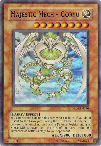 Majestic Mech - Goryu [DR04-EN196] Super Rare | Odin's Place