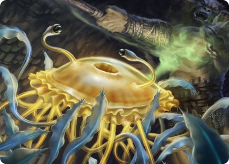 Flumph Art Card [Dungeons & Dragons: Adventures in the Forgotten Realms Art Series] | Odin's Place