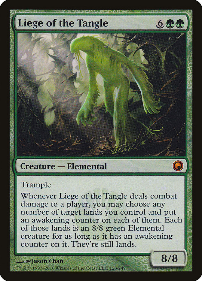 Liege of the Tangle (123) [Scars of Mirrodin] | Odin's Place