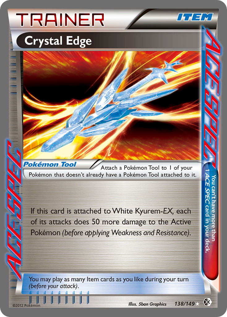 Crystal Edge (138/149) [Black & White: Boundaries Crossed] | Odin's Place