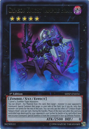 Crimson Knight Vampire Bram [SHSP-EN054] Ultra Rare | Odin's Place