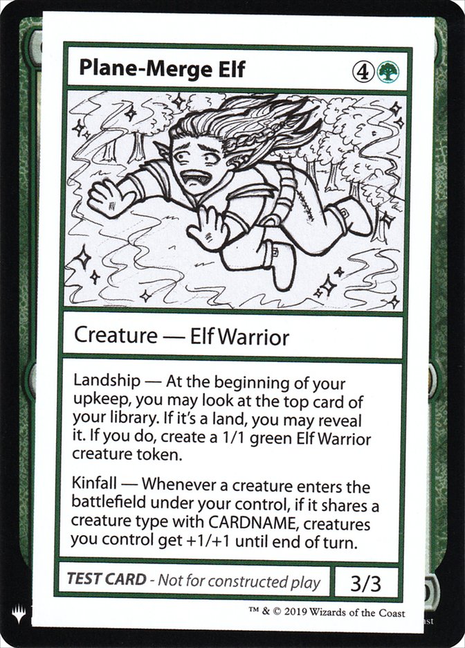 Plane-Merge Elf [Mystery Booster Playtest Cards] | Odin's Place