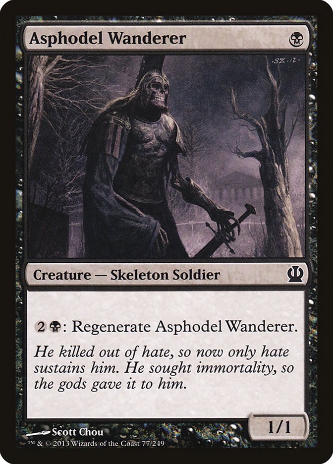 Asphodel Wanderer (77) [Theros] | Odin's Place
