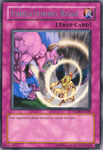 Threatening Roar (Silver) [DL09-EN020] Rare | Odin's Place