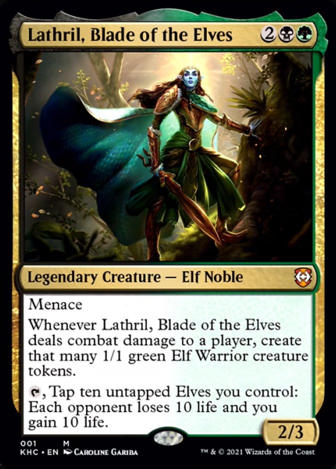 Lathril, Blade of the Elves [Kaldheim Commander] | Odin's Place