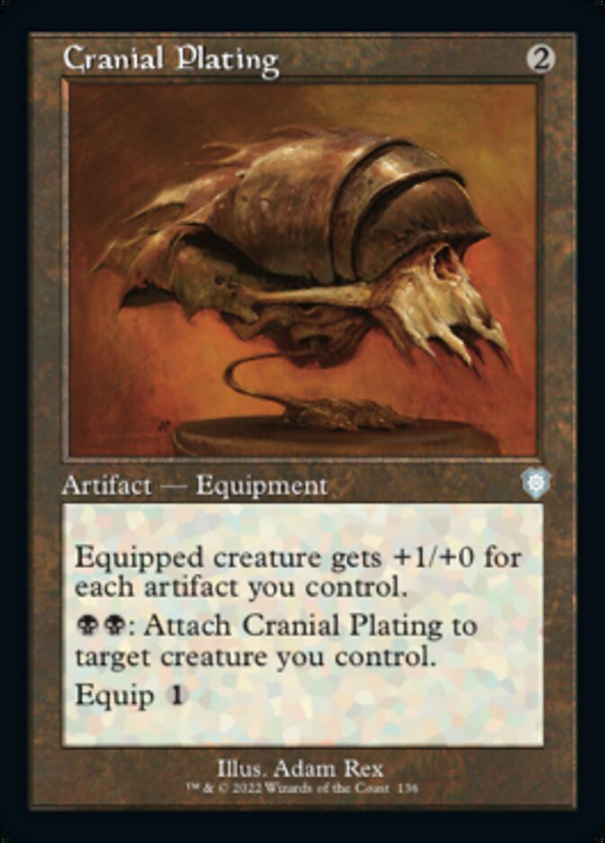 Cranial Plating (Retro) [The Brothers' War Commander] | Odin's Place