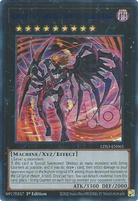 Number C40: Gimmick Puppet of Dark Strings (Blue) [LDS3-EN065] Ultra Rare | Odin's Place