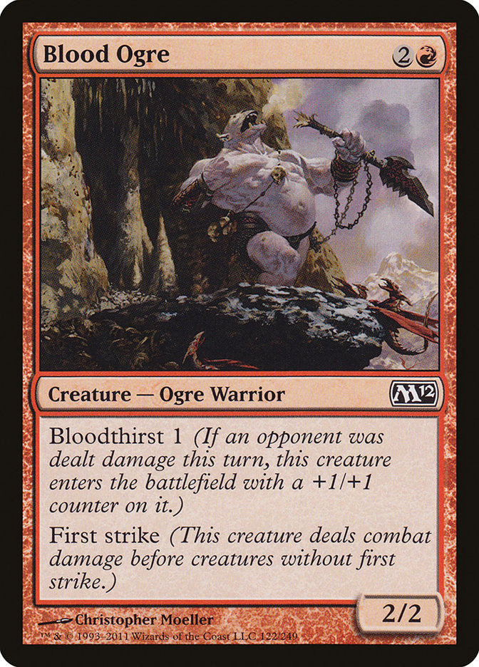 Blood Ogre (122) [Magic 2012] | Odin's Place