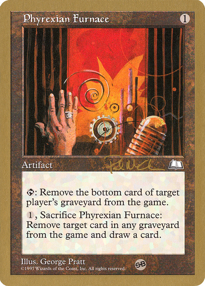 Phyrexian Furnace (Paul McCabe) (SB) [World Championship Decks 1997] | Odin's Place