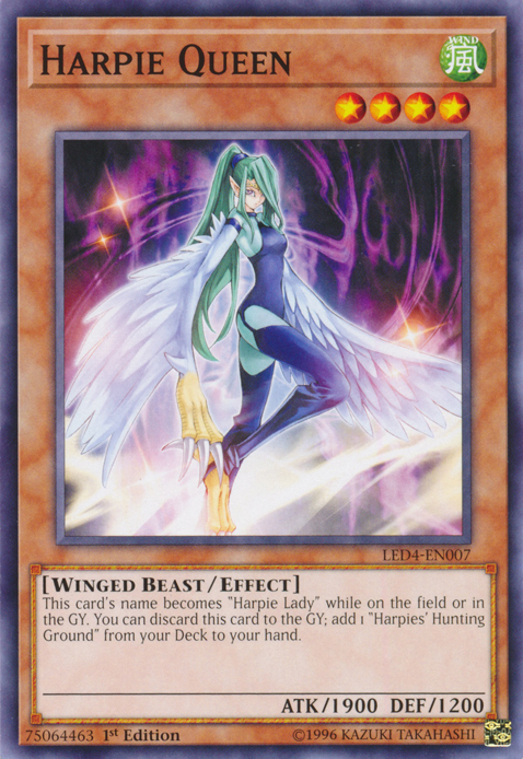 Harpie Queen [LED4-EN007] Common | Odin's Place