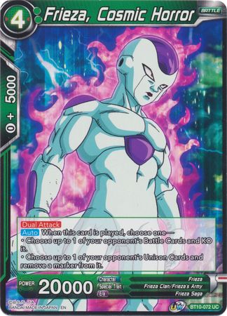 Frieza, Cosmic Horror (BT10-072) [Rise of the Unison Warrior] | Odin's Place