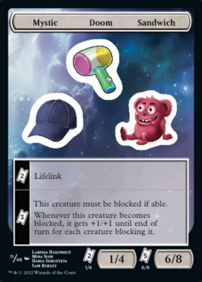 Mystic Doom Sandwich [Unfinity Stickers] | Odin's Place