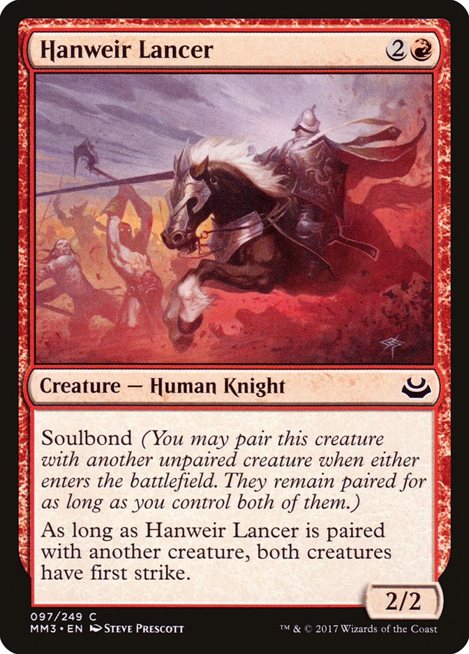 Hanweir Lancer (97) [Modern Masters 2017] | Odin's Place