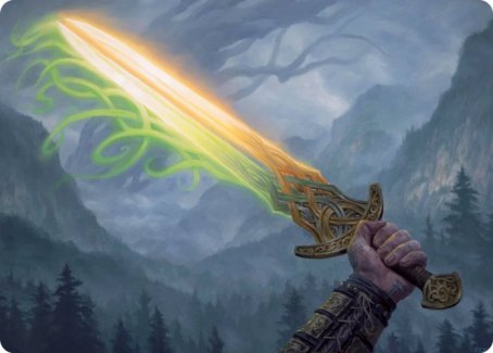 Sword of Hearth and Home Art Card [Modern Horizons 2 Art Series] | Odin's Place