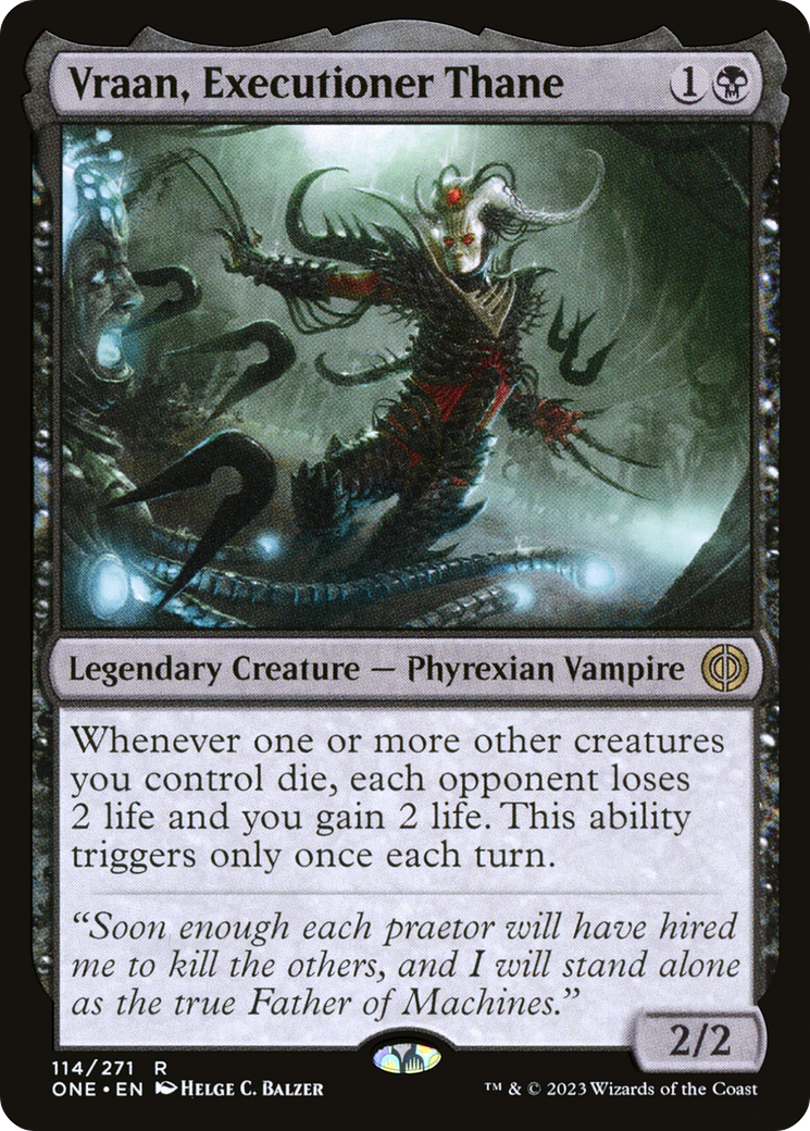 Vraan, Executioner Thane [Phyrexia: All Will Be One] | Odin's Place