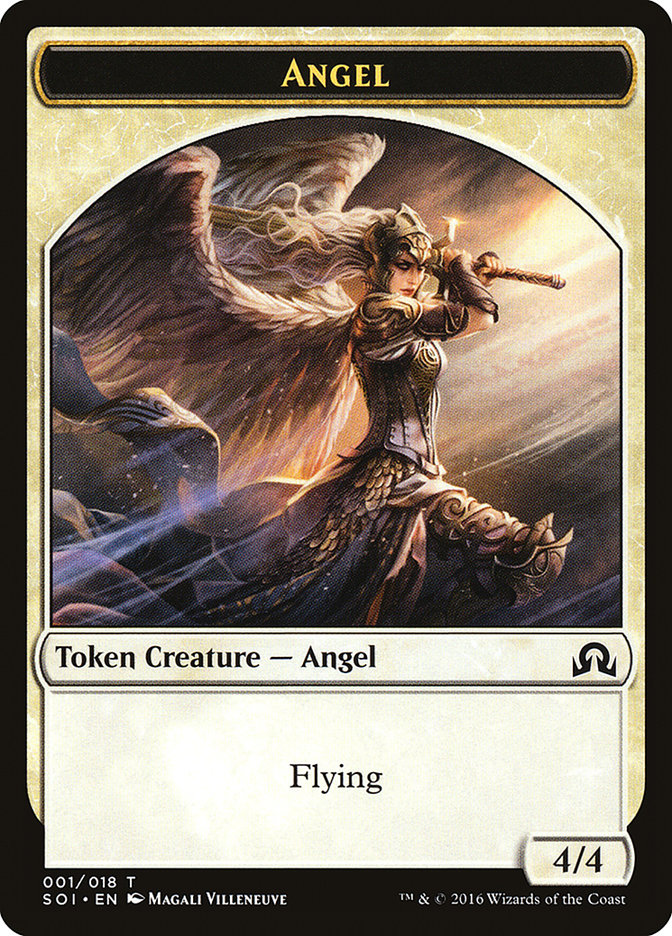 Angel Token (1) [Shadows over Innistrad Tokens] | Odin's Place