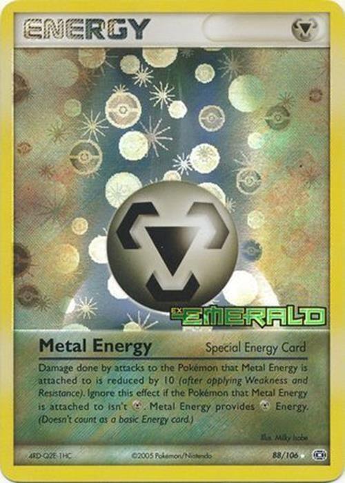 Metal Energy (88/106) (Stamped) [EX: Emerald] | Odin's Place