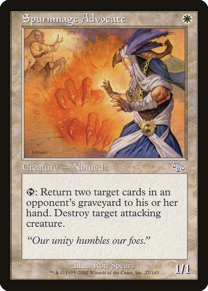 Spurnmage Advocate (27) [Judgment] | Odin's Place