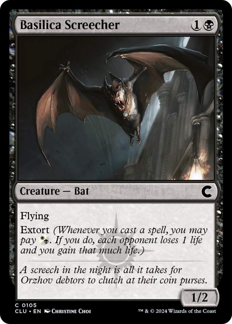 Basilica Screecher [Ravnica: Clue Edition] | Odin's Place