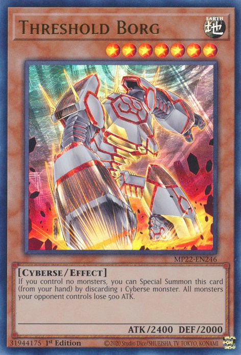 Threshold Borg [MP22-EN246] Ultra Rare | Odin's Place