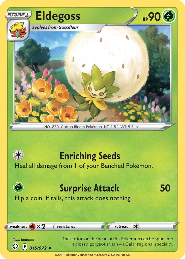 Eldegoss (015/072) [Sword & Shield: Shining Fates] | Odin's Place