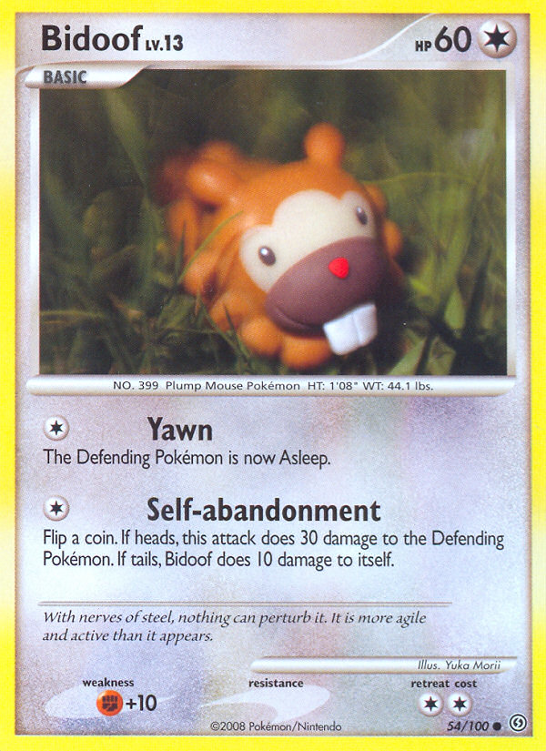 Bidoof (54/100) [Diamond & Pearl: Stormfront] | Odin's Place