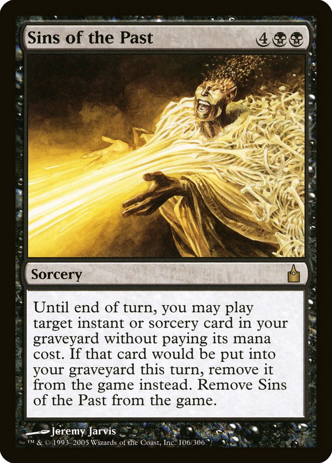 Sins of the Past (106) [Ravnica: City of Guilds] | Odin's Place