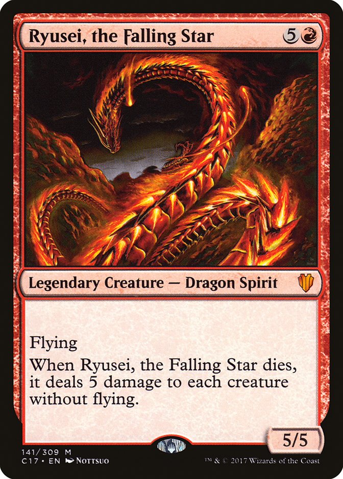 Ryusei, the Falling Star (141) [Commander 2017] | Odin's Place