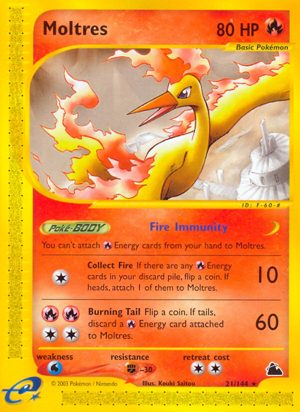 Moltres (21/144) [Skyridge] | Odin's Place