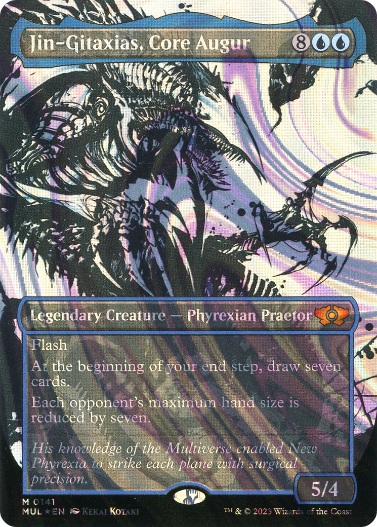 Jin-Gitaxias, Core Augur (Halo Foil) [Multiverse Legends] | Odin's Place