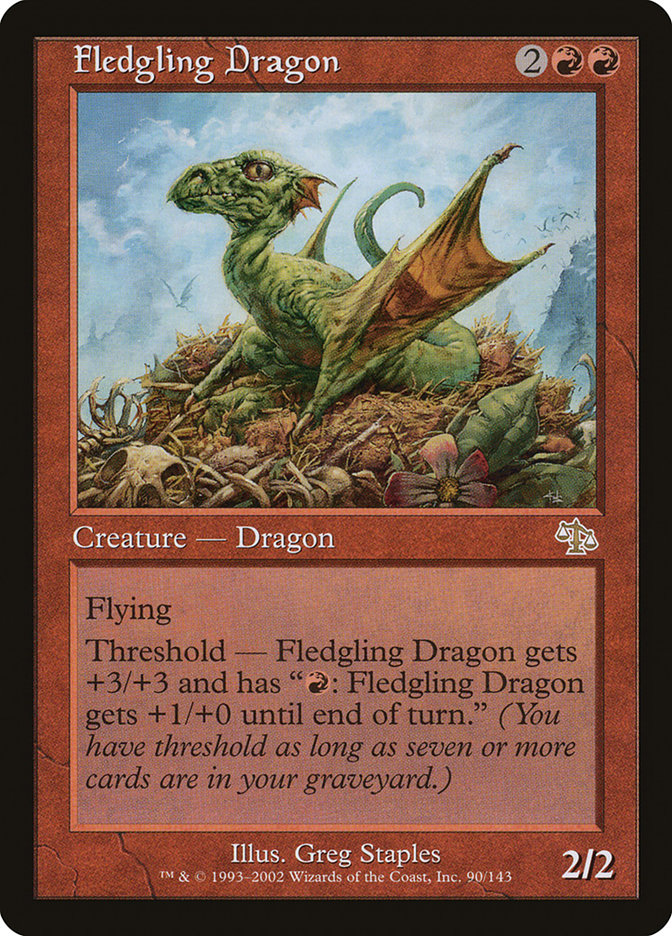 Fledgling Dragon (90) [Judgment] | Odin's Place
