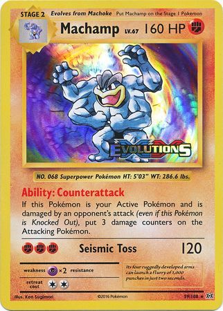 Machamp (59/108) (XY Evolutions Prerelease) [XY: Black Star Promos] | Odin's Place