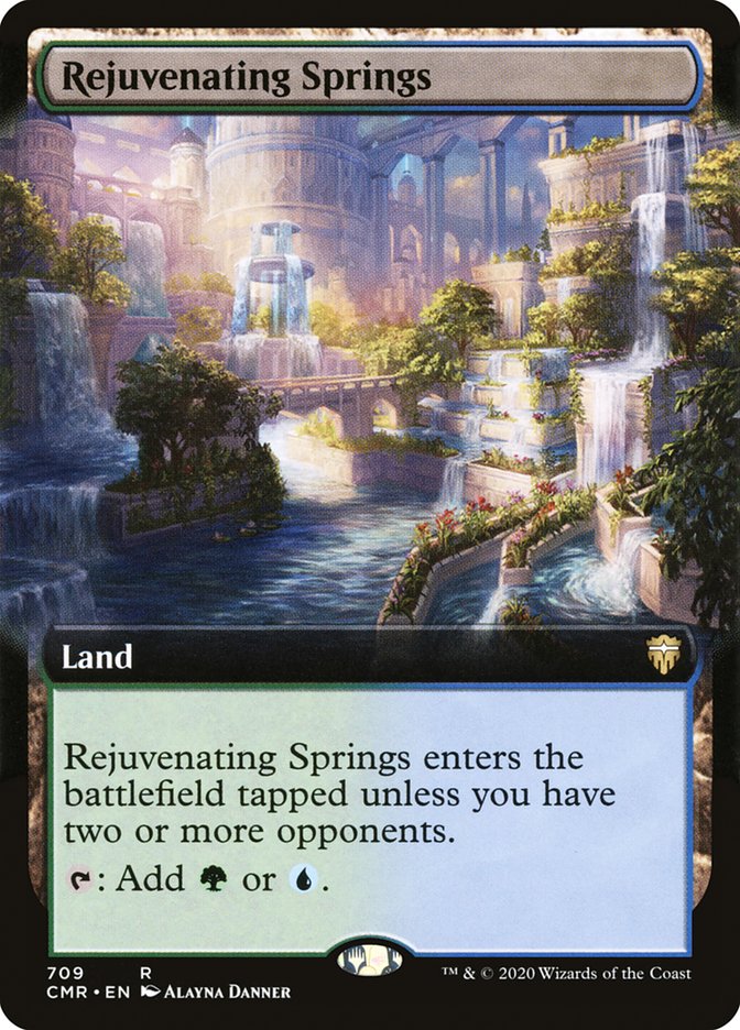 Rejuvenating Springs (Extended Art) [Commander Legends] | Odin's Place