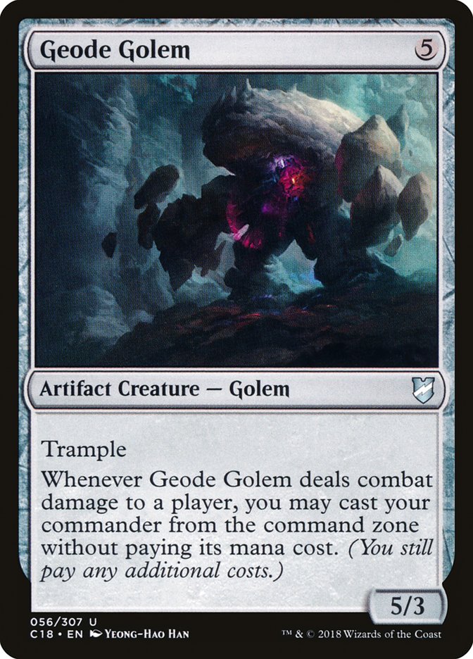 Geode Golem (56) [Commander 2018] | Odin's Place