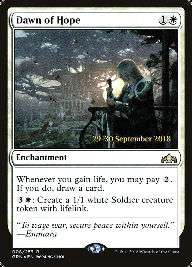 Dawn of Hope (8) [Guilds of Ravnica Prerelease Promos] | Odin's Place