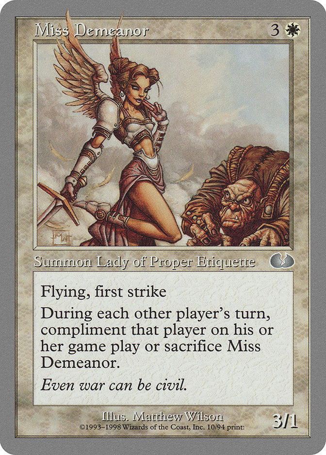 Miss Demeanor (10) [Unglued] | Odin's Place