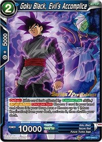 Goku Black, Evil's Accomplice (BT7-044_PR) [Assault of the Saiyans Prerelease Promos] | Odin's Place