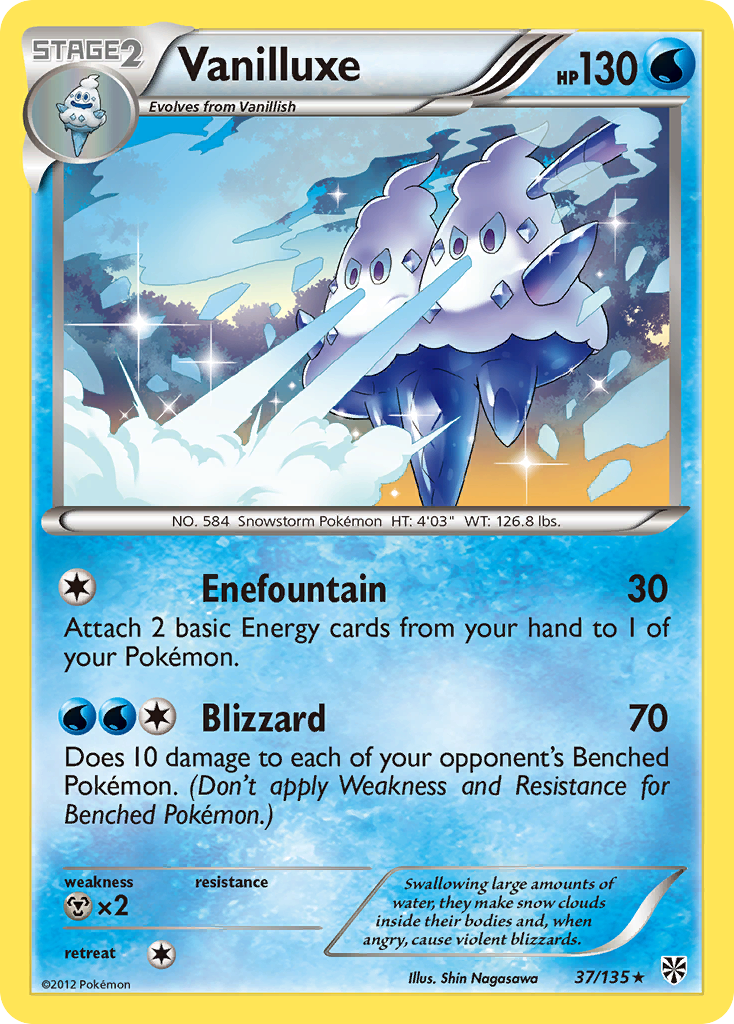 Vanilluxe (37/135) [Black & White: Plasma Storm] | Odin's Place