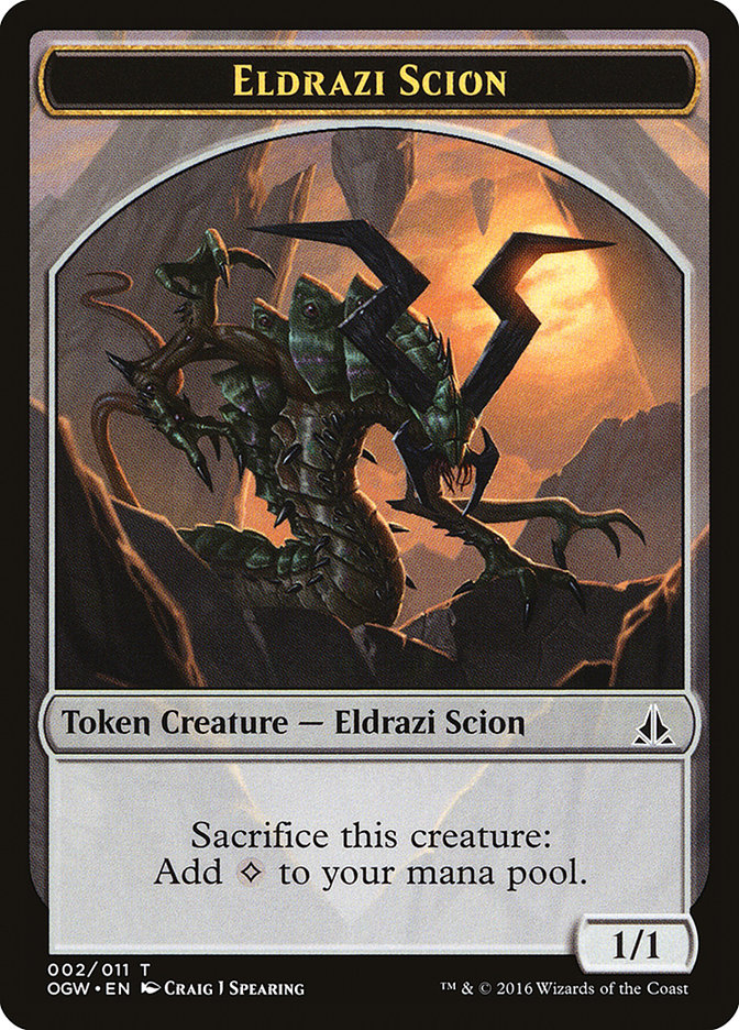Eldrazi Scion Token (002/011) [Oath of the Gatewatch Tokens] | Odin's Place