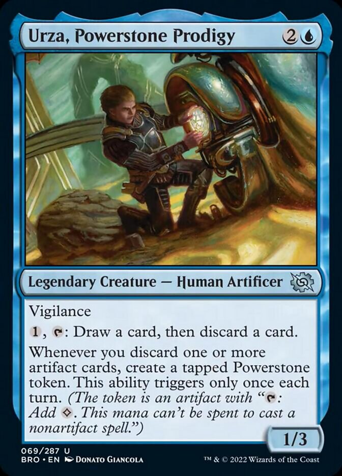Urza, Powerstone Prodigy [The Brothers' War] | Odin's Place