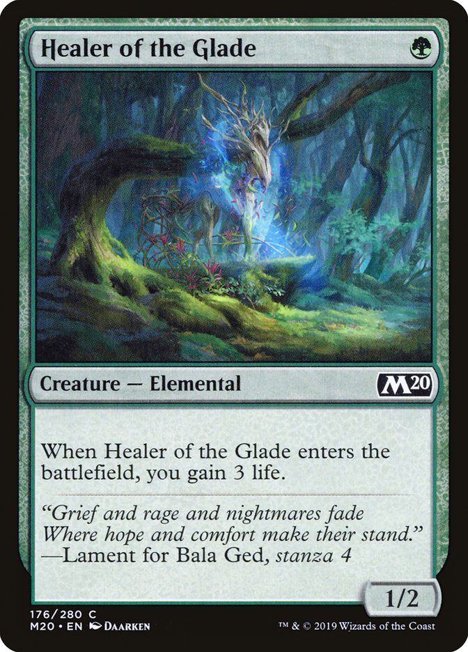 Healer of the Glade [Core Set 2020] | Odin's Place