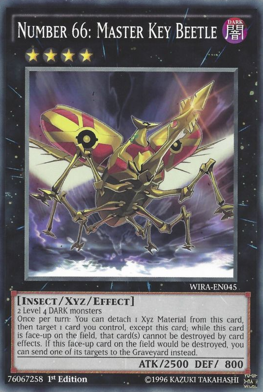 Number 66: Master Key Beetle [WIRA-EN045] Common | Odin's Place