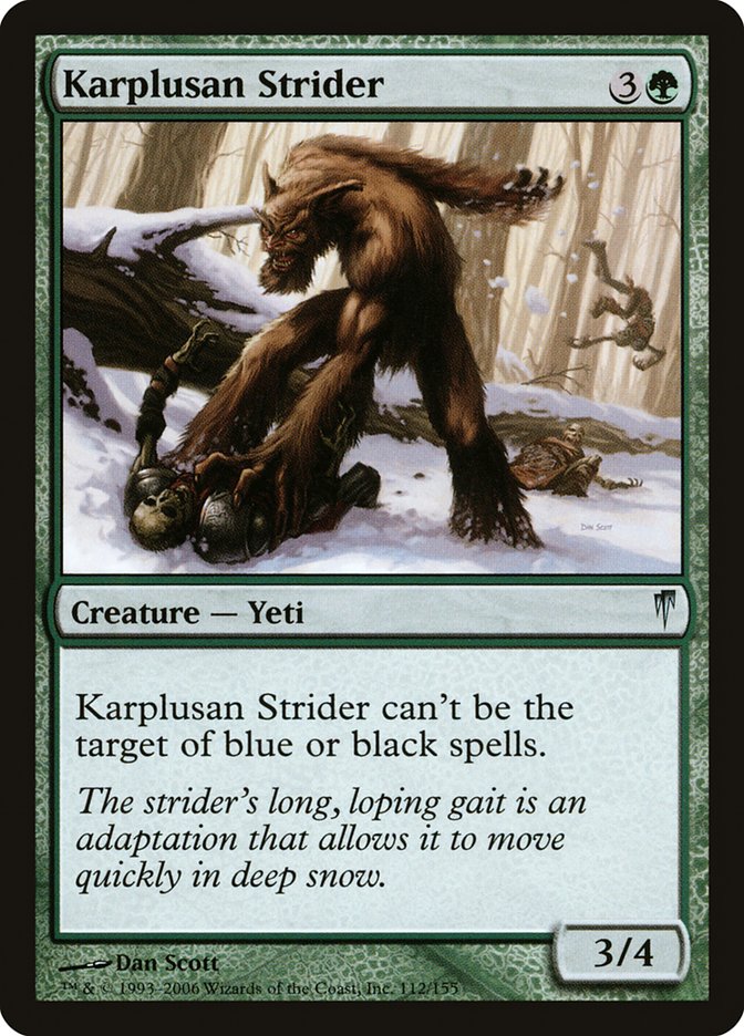 Karplusan Strider (112) [Coldsnap] | Odin's Place