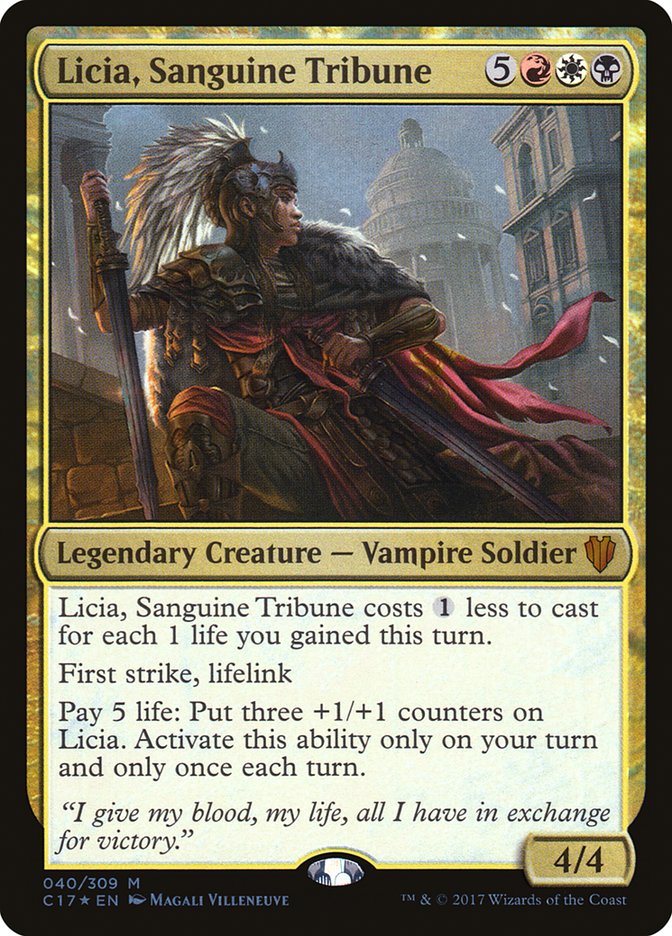 Licia, Sanguine Tribune (40) [Commander 2017] | Odin's Place