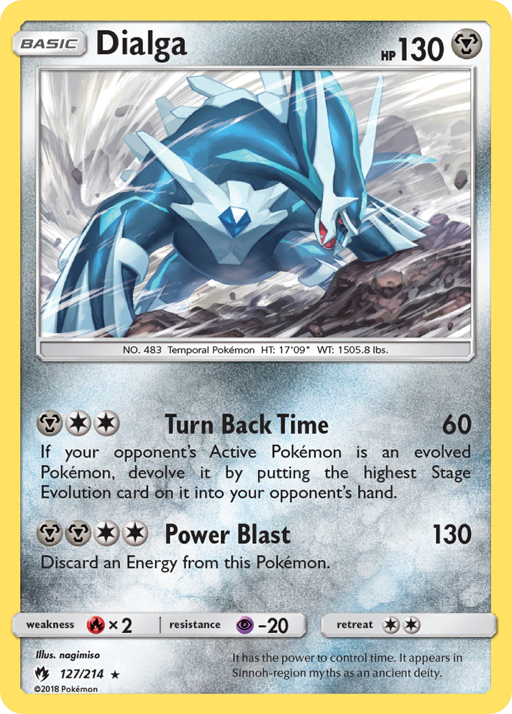 Dialga (127/214) [Sun & Moon: Lost Thunder] | Odin's Place