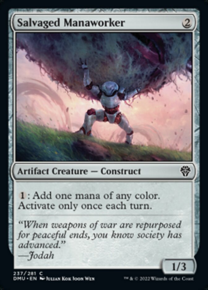 Salvaged Manaworker [Dominaria United] | Odin's Place