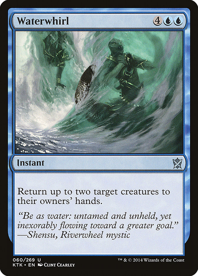Waterwhirl (60) [Khans of Tarkir] | Odin's Place