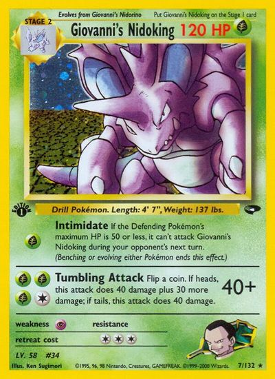 Giovanni's nidoking | Odin's Place
