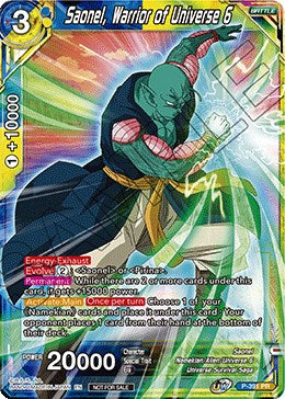 Saonel, Warrior of Universe 6 (Tournament Pack Vol. 8) (P-391) [Tournament Promotion Cards] | Odin's Place