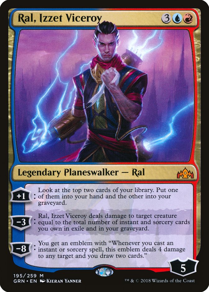 Ral, Izzet Viceroy (195) [Guilds of Ravnica] | Odin's Place